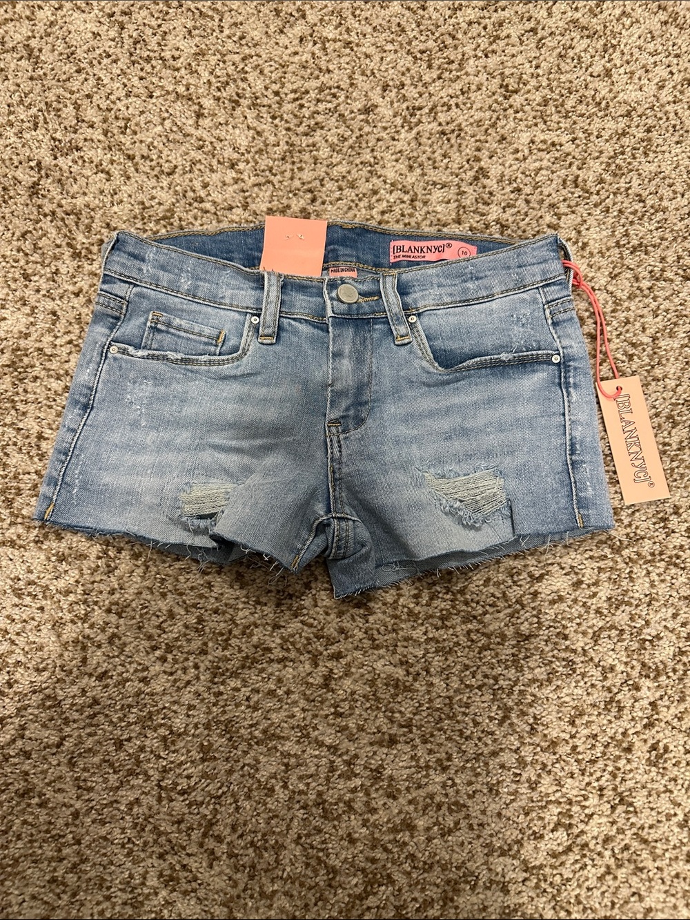 NWT Blank NYC Denim Shorts - Size 10